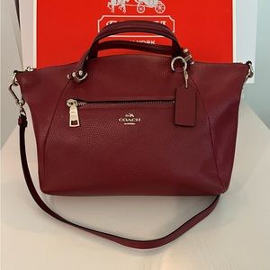Coach Leather Prairie Satchel